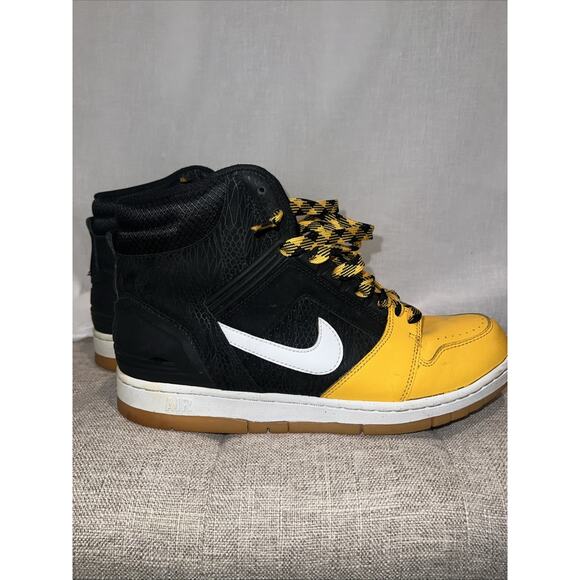 Nike Air Force 2 High White Orange Black 2008 U.S. Size 12 main image 4